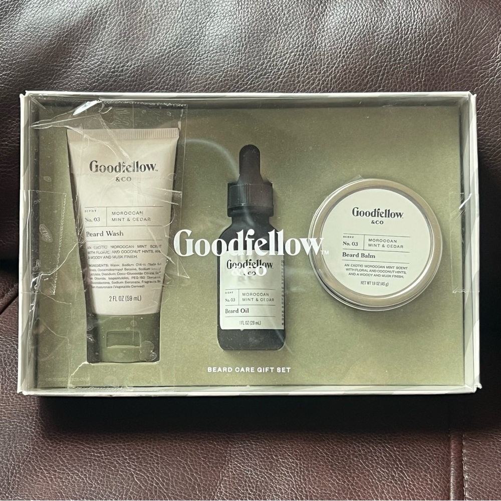 Goodfellow & Co Beard Care Kit Moroccan‎ Mint & Cedar